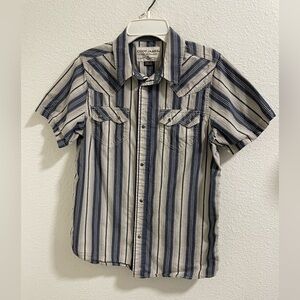 Cody James boys pearl snap western rodeo cowboy button down shirt